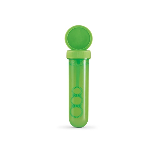 verde claro BUBBLY. Bolas de jabón en envase de PP