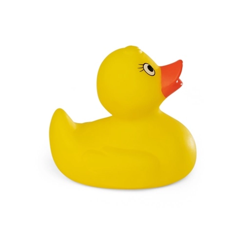 yellow DUCK. Pato de goma de PVC