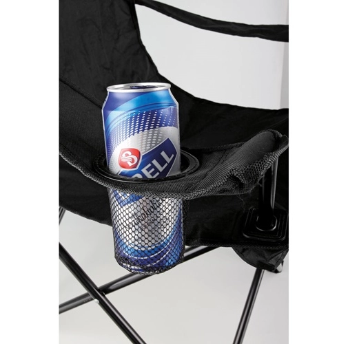 black THRONE. Silla plegable