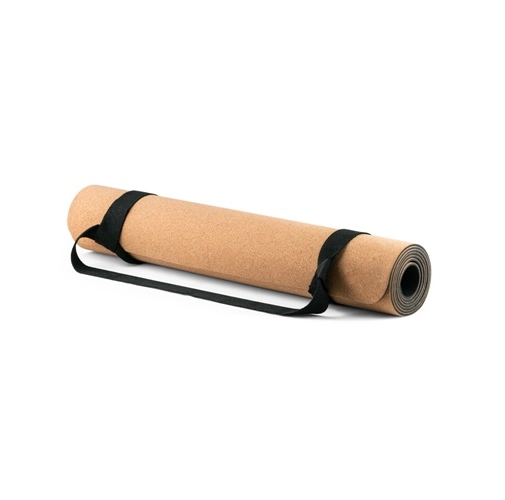 natural GERES. Colchoneta de ejercicios para yoga fabricada en corcho y TPE. De 3.7 mm de espesor