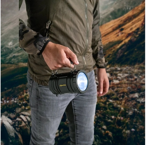 OLYMPOS. Linterna 2 en 1 en ABS y PS