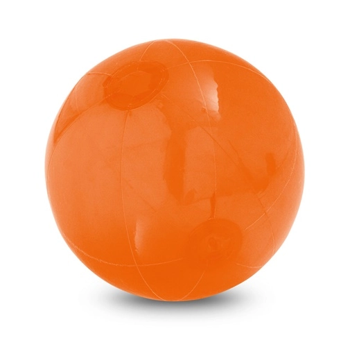 orange PECONIC. Pelota de playa inflable