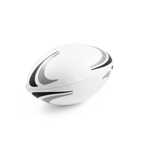 gris claro LOMU. Balón de rugby