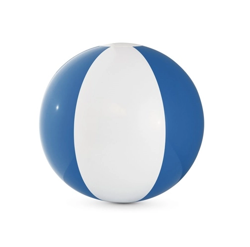 blue CRUISE. Pelota de playa hinchable en PVC opaco