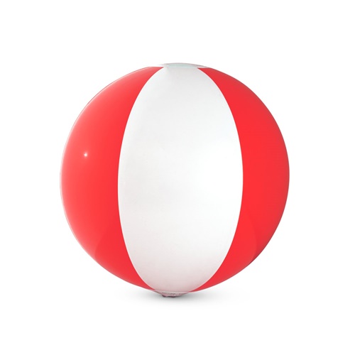 red CRUISE. Pelota de playa hinchable en PVC opaco