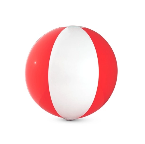 red CRUISE. Pelota de playa hinchable en PVC opaco