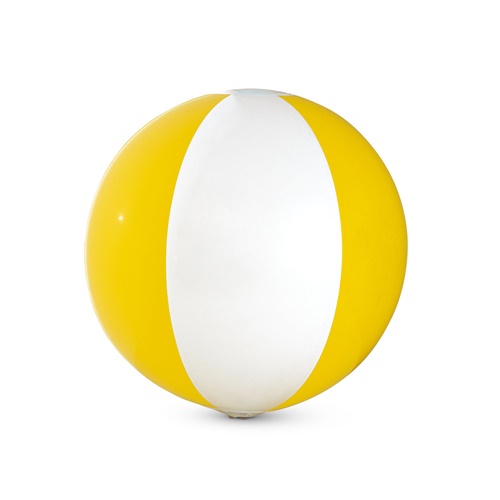 yellow CRUISE. Pelota de playa hinchable en PVC opaco