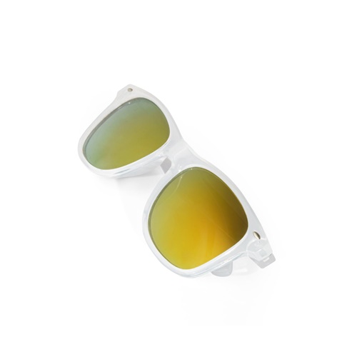 amarillo oscuro MEKONG. Gafas de sol de PC con montura translúcida