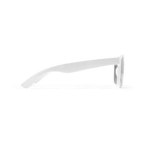 white SALEMA. Gafas de sol de poliéster reciclado (100% rPET)