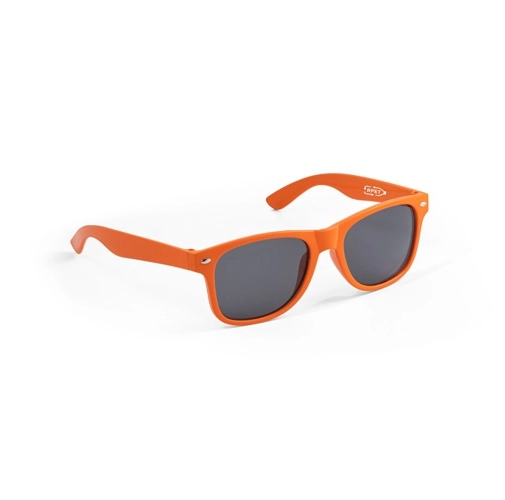 orange SALEMA. Gafas de sol de poliéster reciclado (100% rPET)