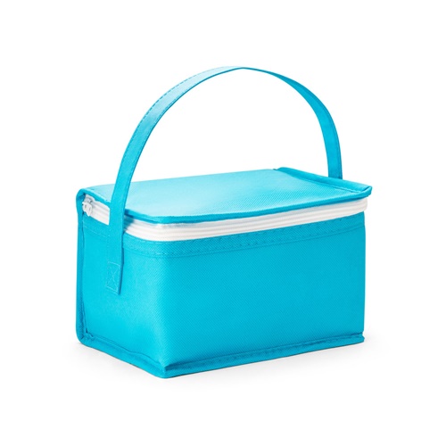 azul claro IZMIR. Bolsa nevera 3L en non-woven (80 g/m²)