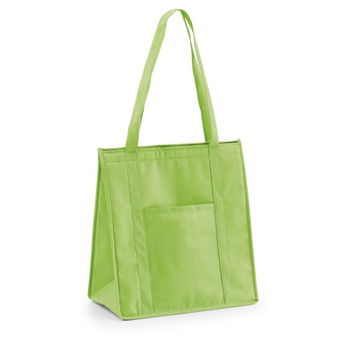 verde claro ROTTERDAM. Bolsa nevera 10 L en non-woven (80 g/m²)