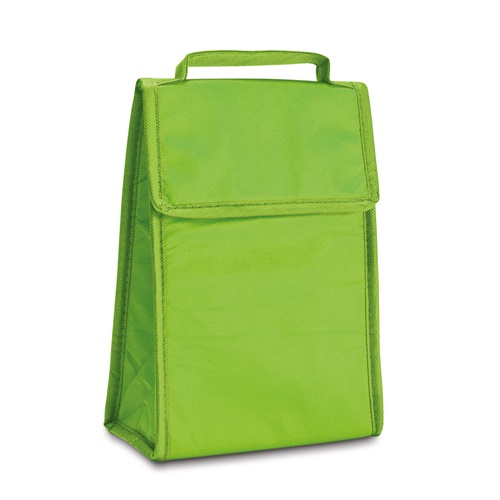 verde claro OSAKA. Bolsa térmica plegable 2 L en non-woven (80 g/m²)