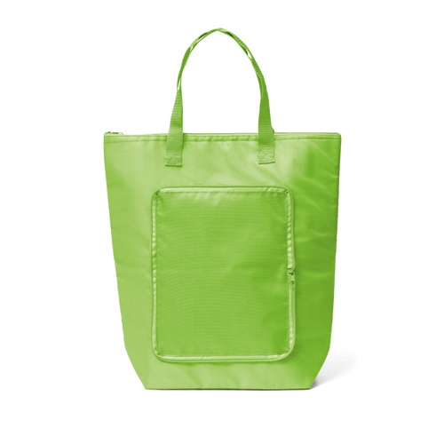 verde claro MAYFAIR. Bolsa térmica plegable en 210D