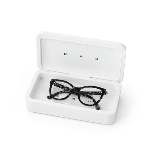 white BACTOUT. Caja esterilizadora UV cargador Inalámbrico rápido