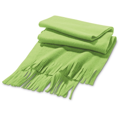 verde claro JASON. Bufanda polar (200 g/m²)
