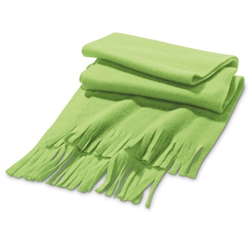 verde claro JASON. Bufanda polar (200 g/m²)