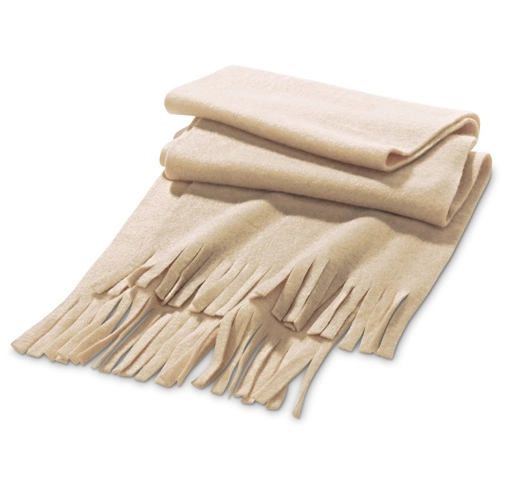 beige JASON. Bufanda polar (200 g/m²)