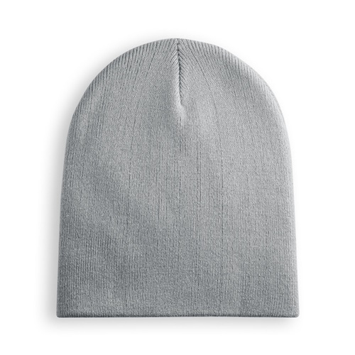 gris claro HAWK. Gorro unisex poliéster reciclado (100% rPET)