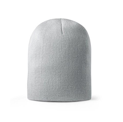 gris claro HAWK. Gorro unisex poliéster reciclado (100% rPET)