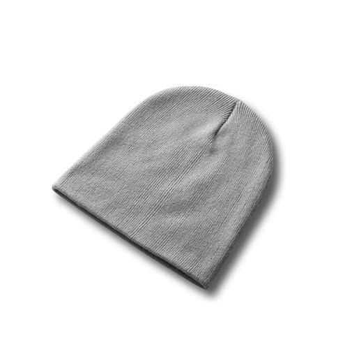 gris claro HAWK. Gorro unisex poliéster reciclado (100% rPET)