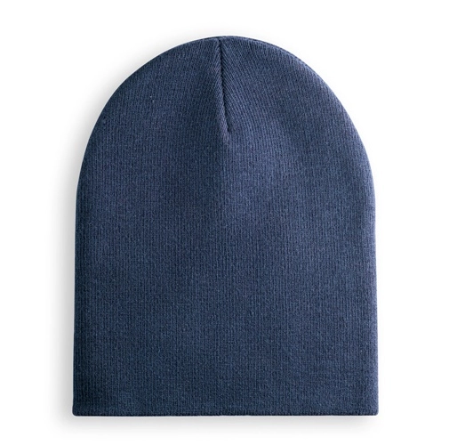 azul marino HAWK. Gorro unisex poliéster reciclado (100% rPET)