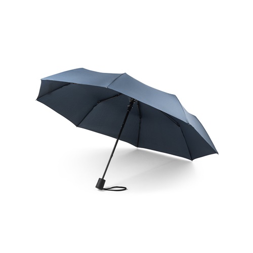 blue CIMONE. paraguas plegable poliéster reciclado (100% rPET) \