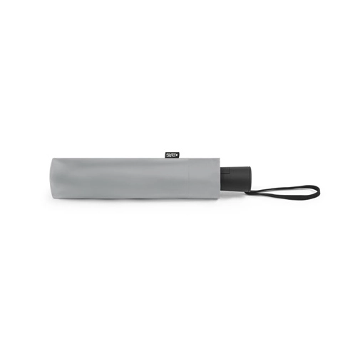gris claro CIMONE. paraguas plegable poliéster reciclado (100% rPET) \