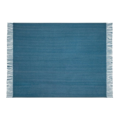 blue SMOOTH. Manta 100% acrílica con cinta y tarjeta de personalización (270 g/m²)