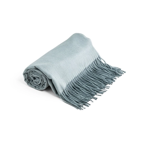 gray SMOOTH. Manta 100% acrílica con cinta y tarjeta de personalización (270 g/m²)