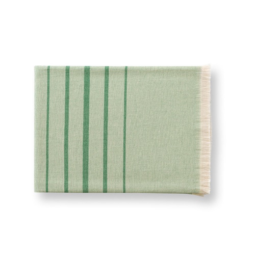 green CAPLAN. Toalla multifuncional (260 g/m²) fabricada en algodón ligero y resistente (90%) y algodón reciclado (10%)