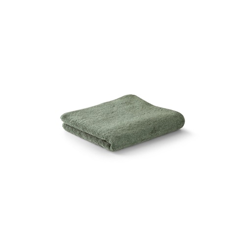 verde oscuro BARDEM M. Toalla facial (500 g/m²) en algodón (82%) y algodón reciclado (18%)