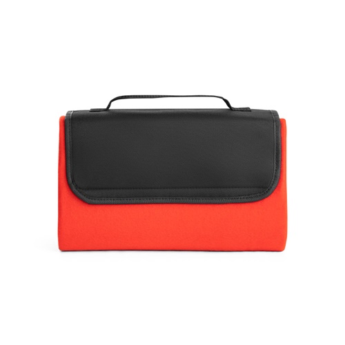 red RILEY. Manta polar con asa de transporte y solapa (180 g/m²)