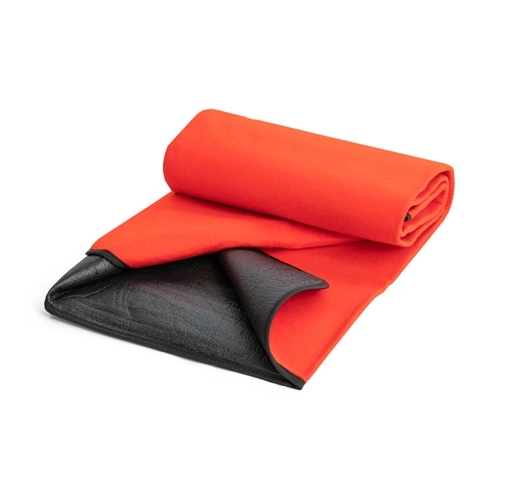 red RILEY. Manta polar con asa de transporte y solapa (180 g/m²)