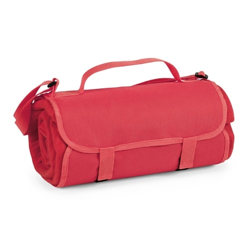 FLEECE. Manta polar con asa y correa (160 g/m²)