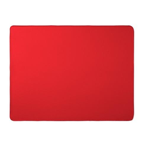 red GALLIOT. Manta polar (180 g/m²) en poliéster reciclado (100% rPET)