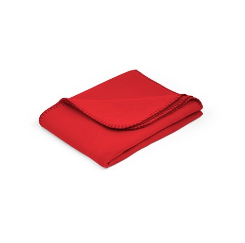 red GALLIOT. Manta polar (180 g/m²) en poliéster reciclado (100% rPET)