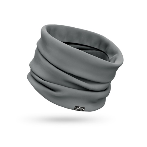 gray KOLKATA. Bandana multifunción hecha en poliéster reciclado (100% rPET) (120g/m²)