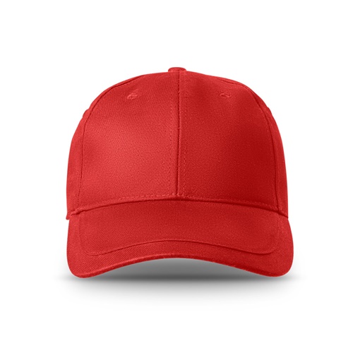 red RYAN. Gorra confeccionada en algodón cepillado (65% reciclado)