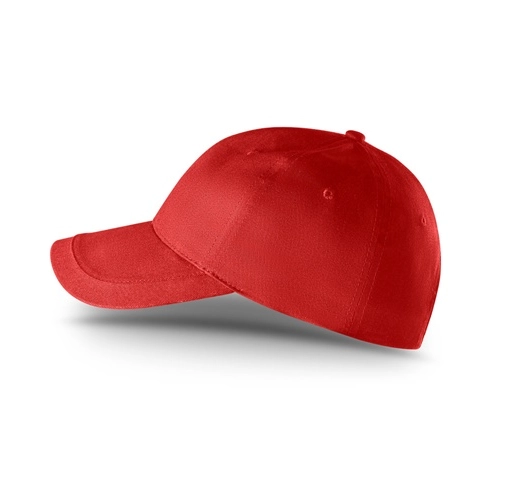 red RYAN. Gorra confeccionada en algodón cepillado (65% reciclado)