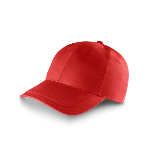 red RYAN. Gorra confeccionada en algodón cepillado (65% reciclado)