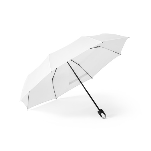 white AARON. Paraguas plegable de 21\