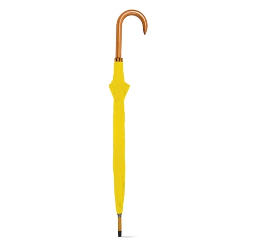 yellow PATTI. Paraguas de poliéster 190T con apertura automática