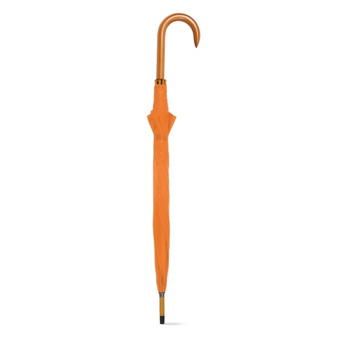 orange PATTI. Paraguas de poliéster 190T con apertura automática