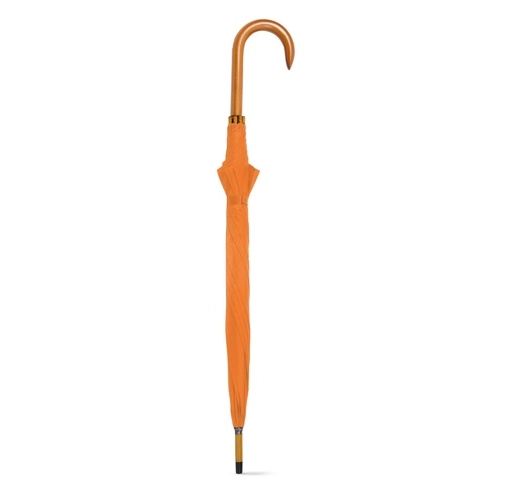 orange PATTI. Paraguas de poliéster 190T con apertura automática