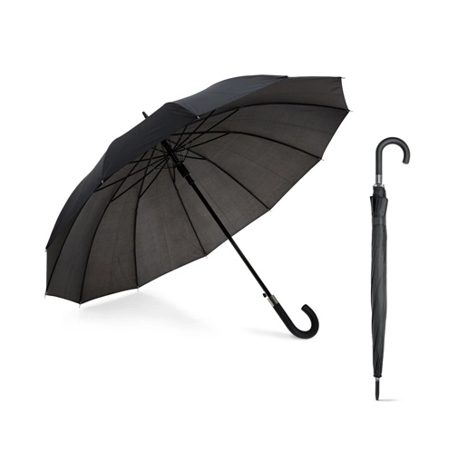 GUIL. Paraguas de 12 varillas de poliéster 190T con apertura automática