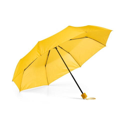 yellow MARIA. Paraguas plegable de poliéster 190T