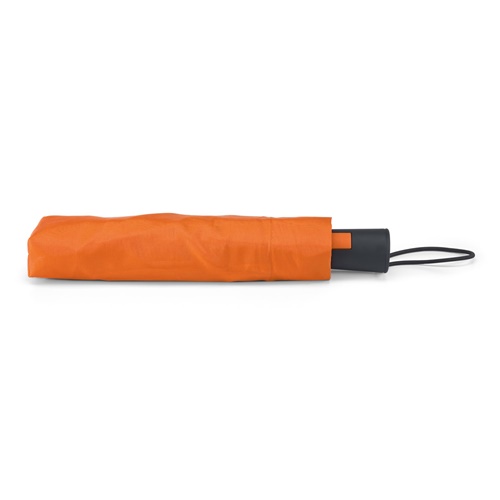 orange TOMAS. Paraguas compacto de poliéster 190T con apertura automática