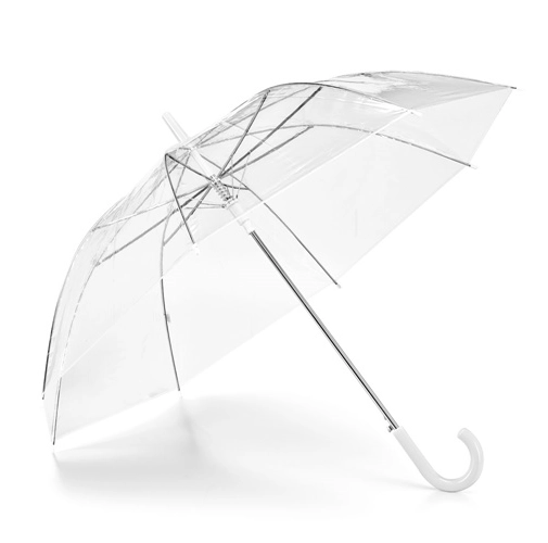 NICHOLAS. Paraguas POE transparente con apertura automática