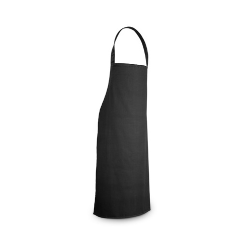 black CUMIN. Delantal de sarga de algodón (180 g/m²)